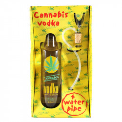 Cannabis vodka s vodní dýmkou